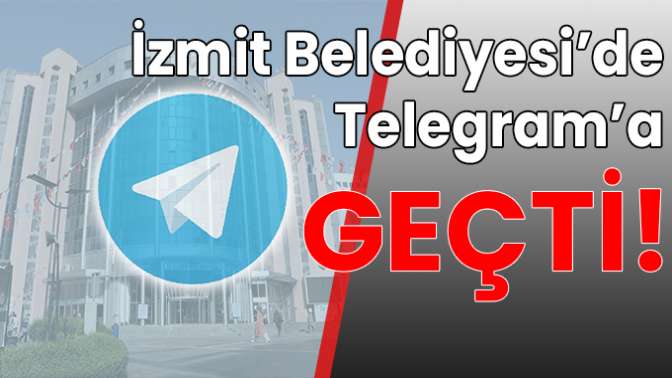 İzmitte Telegrama geçti!