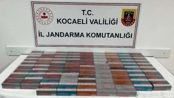 Jandarma'dan Gebze'de elektronik sigara baskını