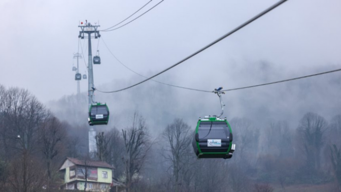 Karne sevinci teleferikte yaşanacak