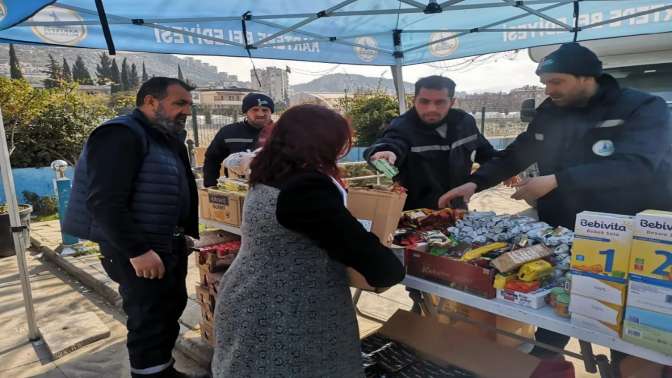 KARTEPE BELEDİYESİ HATAY/DEFNE’DE YARALARI SARIYOR