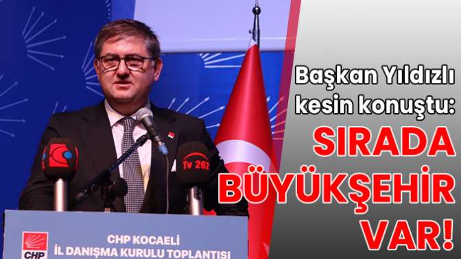 Kesin konuştu: Sırada Kocaeli Büyükşehir var!