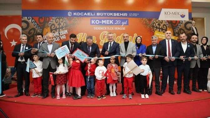 KO-MEK ilçe sergileri tam sürat