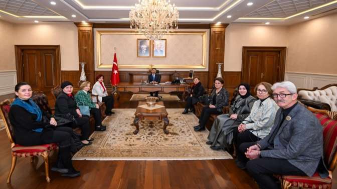 Kocaeli Dernekler Platformu’ndan Vali Aktaşa Ziyaret