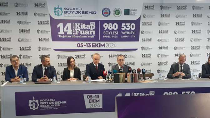 Kocaeli Kitap Fuarının hedefi 1 milyon ziyaretçi