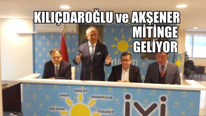 Kocaelide birlikte miting yapacaklar