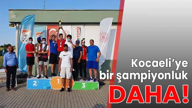 Kocaeliye bir şampiyonluk daha!