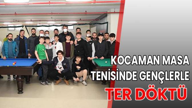 Kocamandan gençler neredeyse biz oradayız