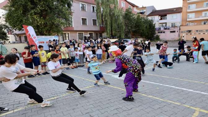 Körfez’de çocuklar bu yaz çok eğleniyor