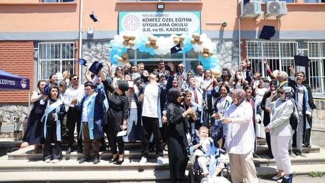 Körfez’de Özel Çocuklar İçin Mezuniyet Coşkusu