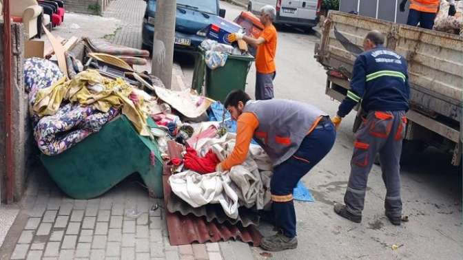 Körfez’de temizlik için yoğun mesai