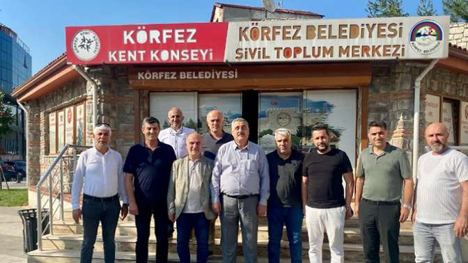 Körfez Kent Konseyi’ne ziyaretçi akını