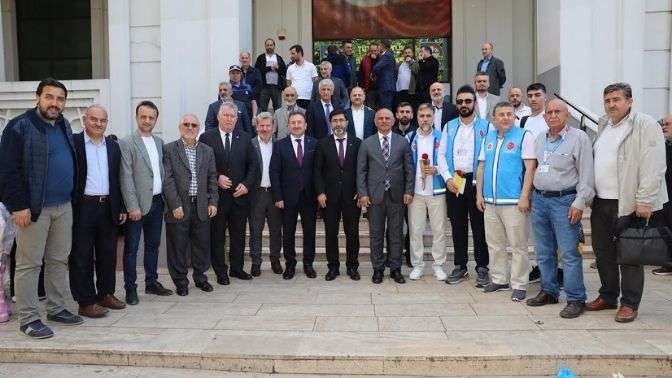 Körfezli hacı adayları dualarla uğurlandı