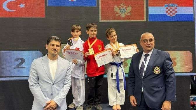 Körfezli Poyraz Balkan ikincisi oldu