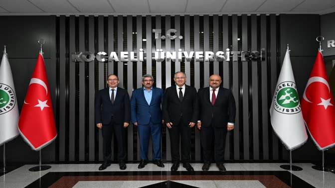 KOTO’dan KOÜ Rektörü Prof. Dr. Cantürk’e ziyaret