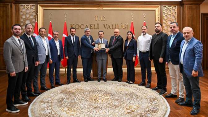 KOTOdan Vali Aktaşa hayırlı olsun ziyareti