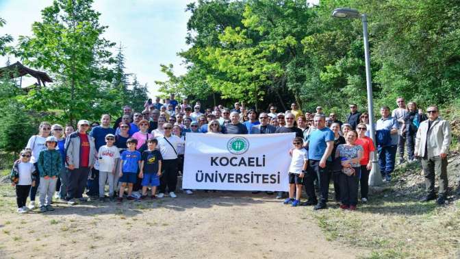 KOÜ sağlıklı yürüyüşte buluştu