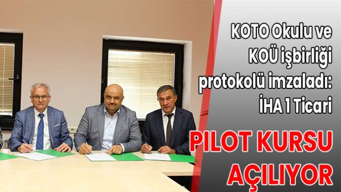 KOÜde imza töreni düzenlendi