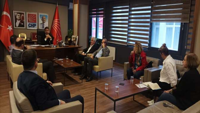 Millet İttifakı partilerin Sakarya İl Başkanları’ndan CHP Kocaeli’ye destek