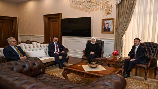 Milli Eğitim Bakan Yardımcısı Doç. Dr. Celile Eren Ökten, Vali İlhami Aktaş’ı Ziyaret Etti