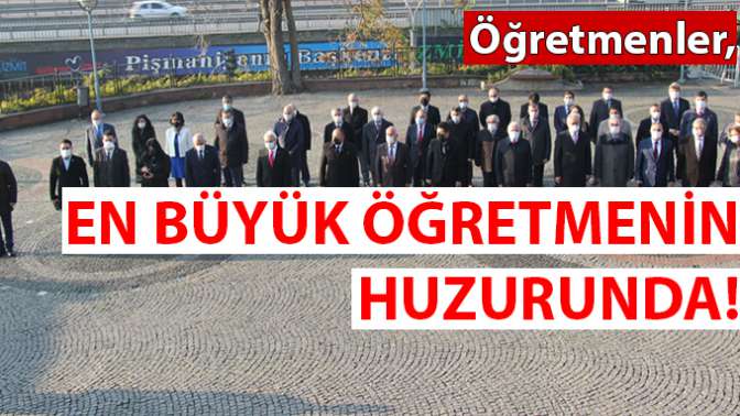 Öğretmenler, Ata’nın huzurunda