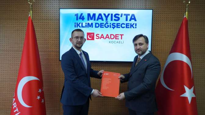 Saadet Kocaelide Mehmet Ali Belek aday adayı