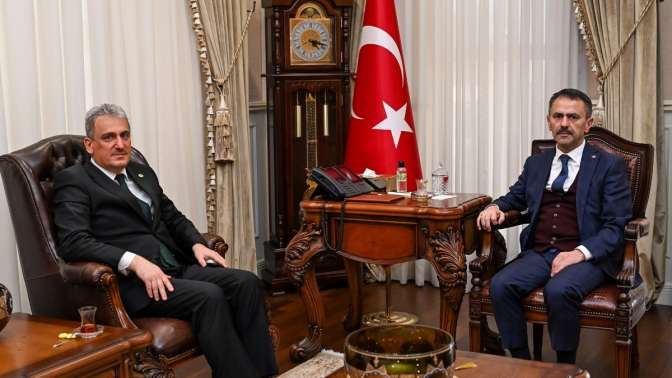 Sakarya Orman Bölge Müdürlüğü Görevine Atanan Metin Topçu’dan Vali Aktaş’a Ziyaret