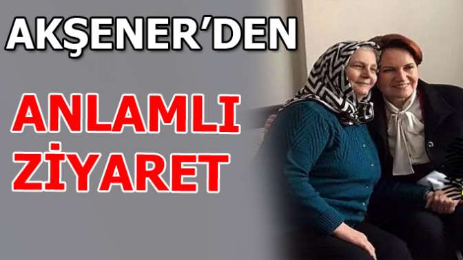 Şehit ailelerine ziyaret