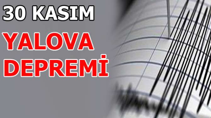 Şiddetli deprem yaşandı