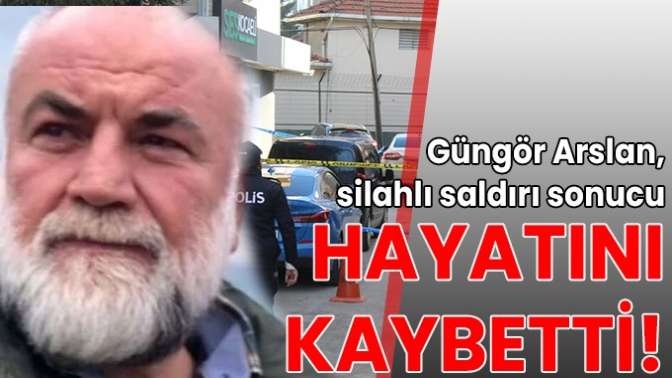 Silahlı saldırı sonucu hayatını kaybetti