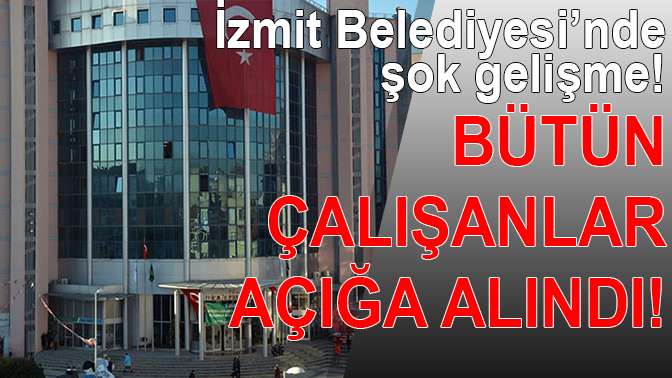 Şok Gelişme!