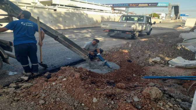 Stadyum yolu projesinde D-100 Ankara istikameti güney yan yola aktarıldı