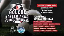6. GÖLCÜK KÖYLERİ ARASI FUTBOL HEYECANI BAŞLIYOR