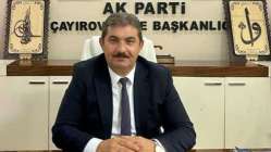AK Parti Çayırova İlçe Başkanı Servet Günay istifa etti