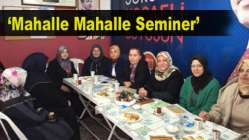 AK Parti İzmit İlçe Kadın Kolları,Seminer Verdi