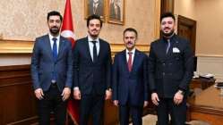 Ali Fuat Başgil Sosyal Bilimler Lisesi Mezunları ve Mensupları Derneğinden Vali İlhami Aktaş'a Ziyaret