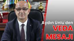 Aydın Ünlü'den veda mesajı