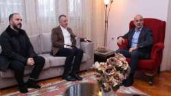 Başkan Büyükakın’dan, Hüseyin Erol’a taziye ziyareti