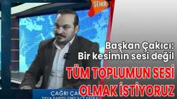 "Bir kesimin sesi değil, tüm toplumun sesi olmak istiyoruz"