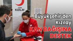 Büyükşehir’den Kızılay kan bağışına destek