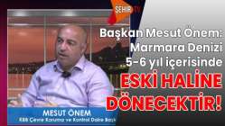 Çevre Koruma Daire Başkanı Önem, Şehir Tv'ye konuştu