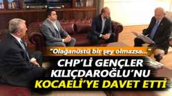 CHP’li gençler Kılıçdaroğlu’nu Kocaeli’ye davet etti