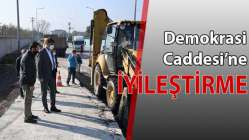 Demokrasi Caddesi'ne iyileştirme
