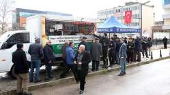 Deprem Şehitlerimiz için lokma dağıtıldı