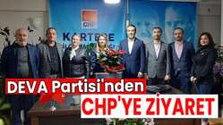 DEVA Partisi'nden, CHP'ye ziyaret
