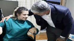 Engelli Nazar'ın Tekerlekli Sandalye Sevinci