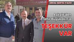 ERDAL SERTEL'İN YAZISI...