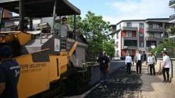 Ertuğrulgazi Mahallesi’ne 250 Ton Asfalt