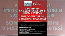 İzmit Belediyesi Emlak ve İşyeri Çevre Temizlik Vergilerinde son gün 2 Haziran