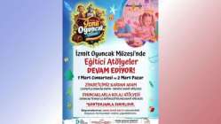 İzmit Belediyesi Oyuncak Müzesi’nde minikler için yaratıcı atölyeler