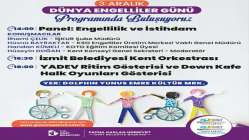 İzmit Belediyesinden Dünya Engelliler Gününe özel program